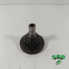 Piñon doble motor arranque Hyosung HYOSUNG GTR 650 2004 -2007