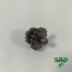 Piñon doble motor arranque