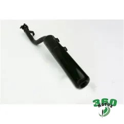 Silencioso Honda XL 125/200 R (monoamortizzatore posteriore) Negro Edr Uso Deportivo