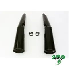 Pareja de Silenciosos Honda VF 400 F Negro Master Homologado