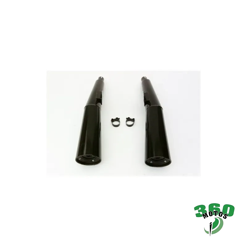 Pareja de Silenciosos Honda VF 400 F Negro Master Homologado