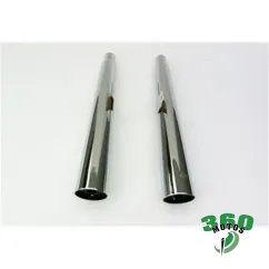 Pareja de Silenciosos Honda CBX 450 NIGHTHAWK Cromo Marvi Homologado