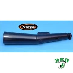 Silencioso Honda 500 FT Negro Master Homologado