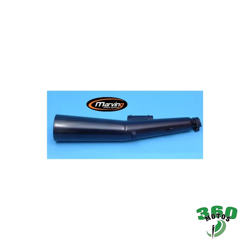 Silencioso Honda 500 FT Negro Master Homologado