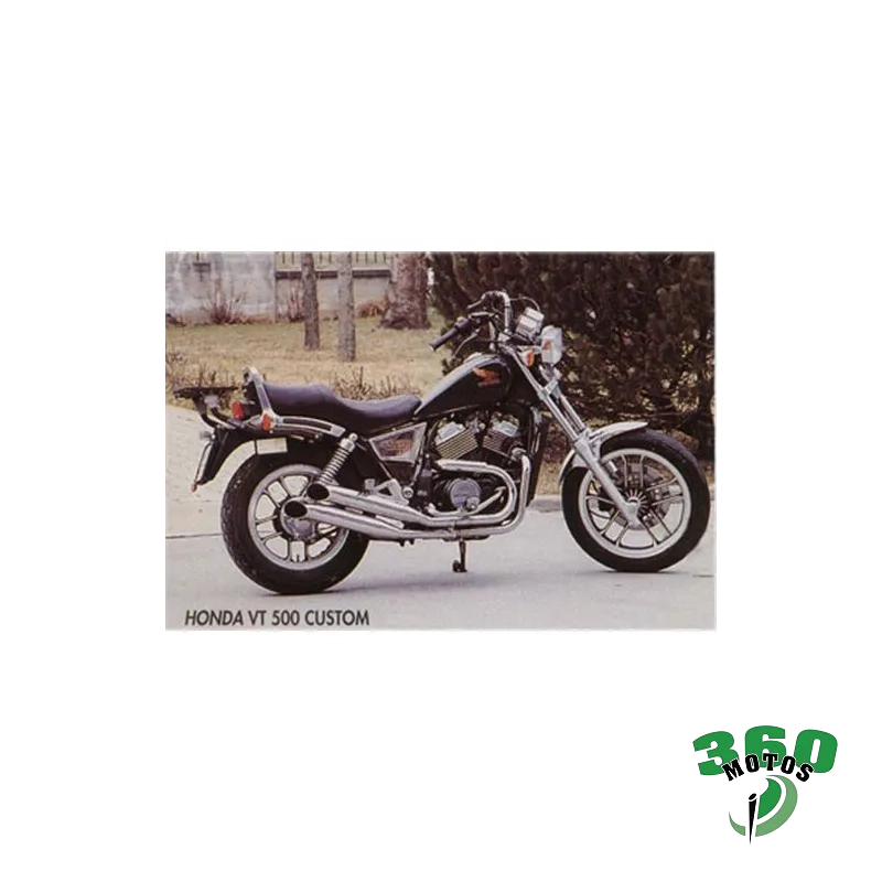 Pareja de Silenciosos Honda VT 500 CUSTOM Cromo Legend Uso Deportivo
