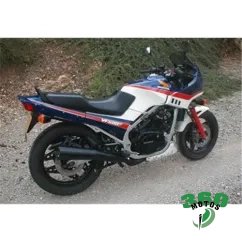Pareja de Silenciosos Honda VF 500 F Negro Master Homologado