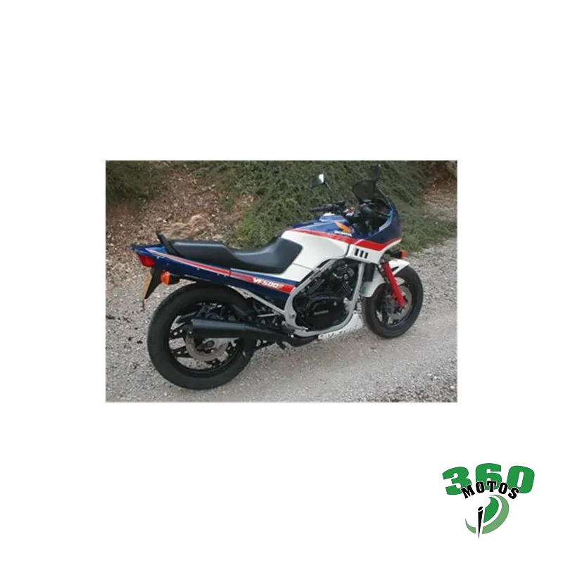Pareja de Silenciosos Honda VF 500 F Negro Master Homologado