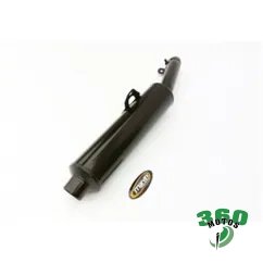 Silencioso Honda CBR 600 F 87/90 Negro Cilindrica Ã? 114 Homologado