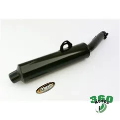 Silencioso Honda CBR 600 F 91/97 Negro Cilindrica Ã? 114 Homologado