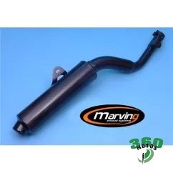 Silencioso Honda XL 600 LM/RM Negro Edr Homologado