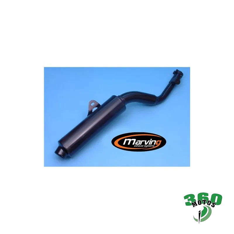 Silencioso Honda XL 600 LM/RM Negro Edr Homologado