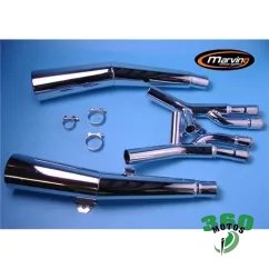 Pareja de Silenciosos Honda CB 750 SEVEN FIFTY Cromo Master Homologado
