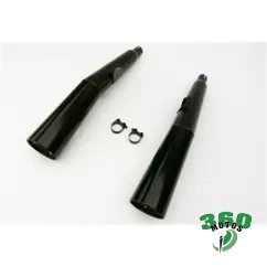 Pareja de Silenciosos Honda VF 750 S Negro Marvi Homologado