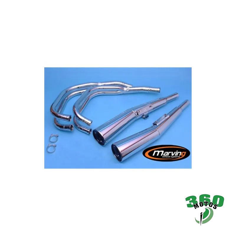 Escape Completo Honda CB 750 F/ 750 82 Cromo 4/2 Master Homologado
