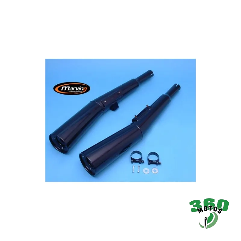 Pareja de Silenciosos Honda CB 1100 F Negro Master Homologado