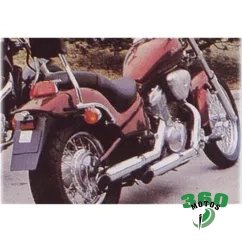 Pareja de Silenciosos Honda VT 1100 SHADOW  Cromo Legend Uso Deportivo