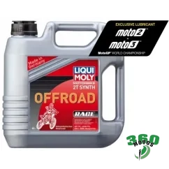 Aceite de motor LIQUI MOLY Sintético 2T Off-Road Race - Garrafa 4L
