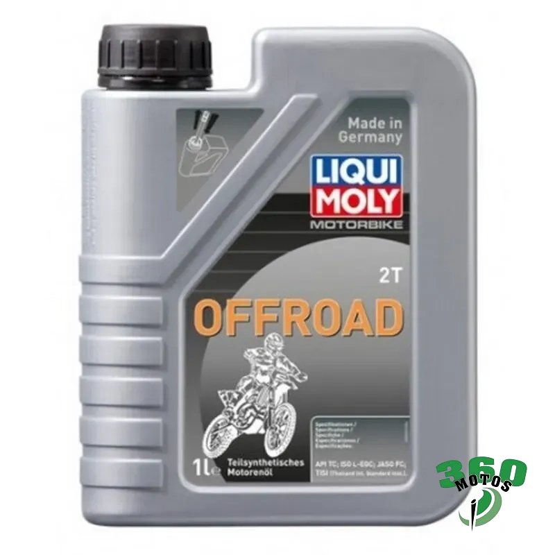 Aceite de motor LIQUI MOLY Semisintético 2T Off-Road - Botella 1L
