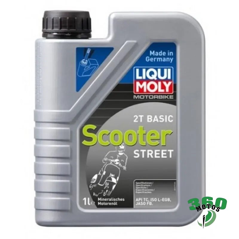 Aceite de motor LIQUI MOLY Mineral 2T Basic Scooter - Botella 1L