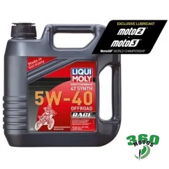 Aceite de motor LIQUI MOLY Sintético 4T 5W-40 Off-Road Race - Garrafa 4L
