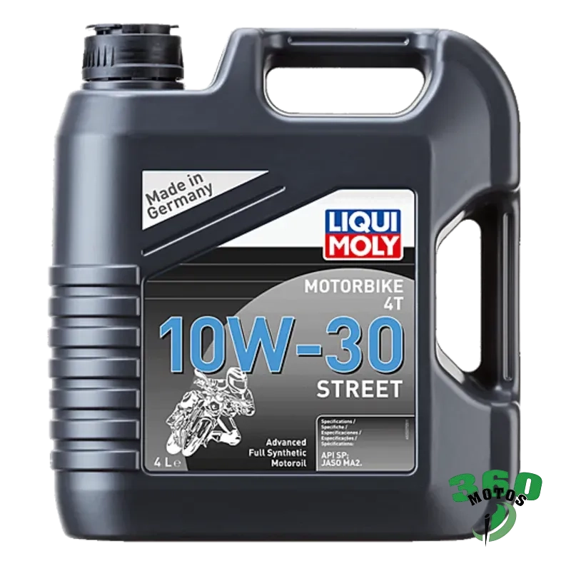 Aceite de motor LIQUI MOLY Advanced Full Synthetic 4T 10W-30 Street - Garrafa 4L Aceite de motor LIQUI MOLY Advanced Full Synthetic 4T 10W-30 Street - Garrafa 4L