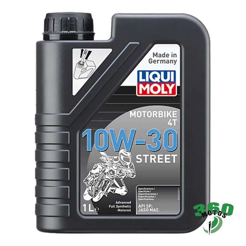 Aceite de motor LIQUI MOLY Advanced Full Synthetic 4T 10W-30 Street - Botella 1L Aceite de motor LIQUI MOLY Advanced Full Synthetic 4T 10W-30 Street - Botella 1L