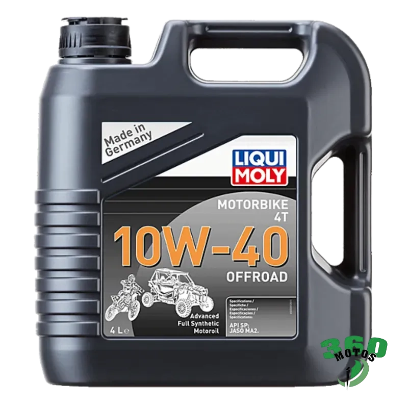 Aceite de motor LIQUI MOLY Advanced Full Synthetic 4T 10W-40 Off-Road - Garrafa 4L