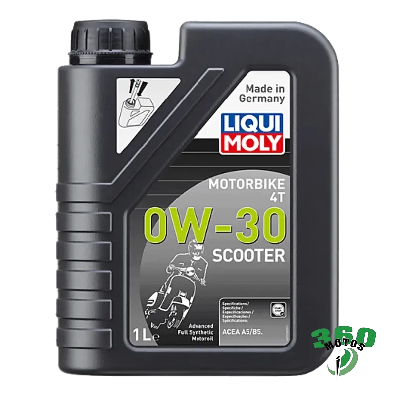 Aceite de motor LIQUI MOLY Advanced Full Synthetic 4T 0W-30 Scooter - Botella 1L