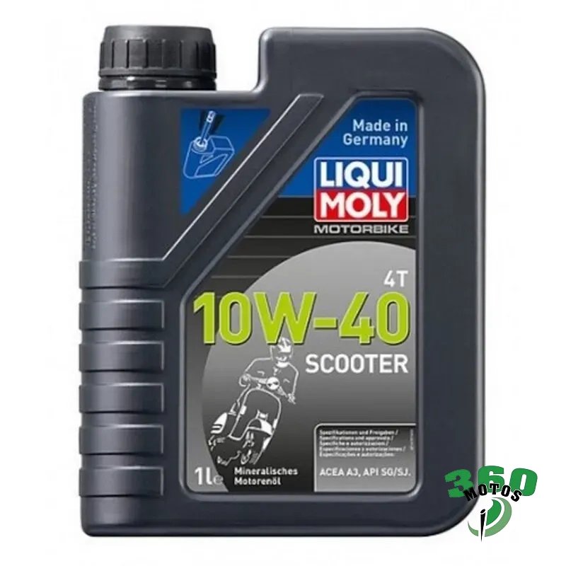 Aceite de motor LIQUI MOLY Mineral 4T 10W-40 Scooter - Botella 1L Aceite de motor LIQUI MOLY Mineral 4T 10W-40 Scooter - Botella 1L