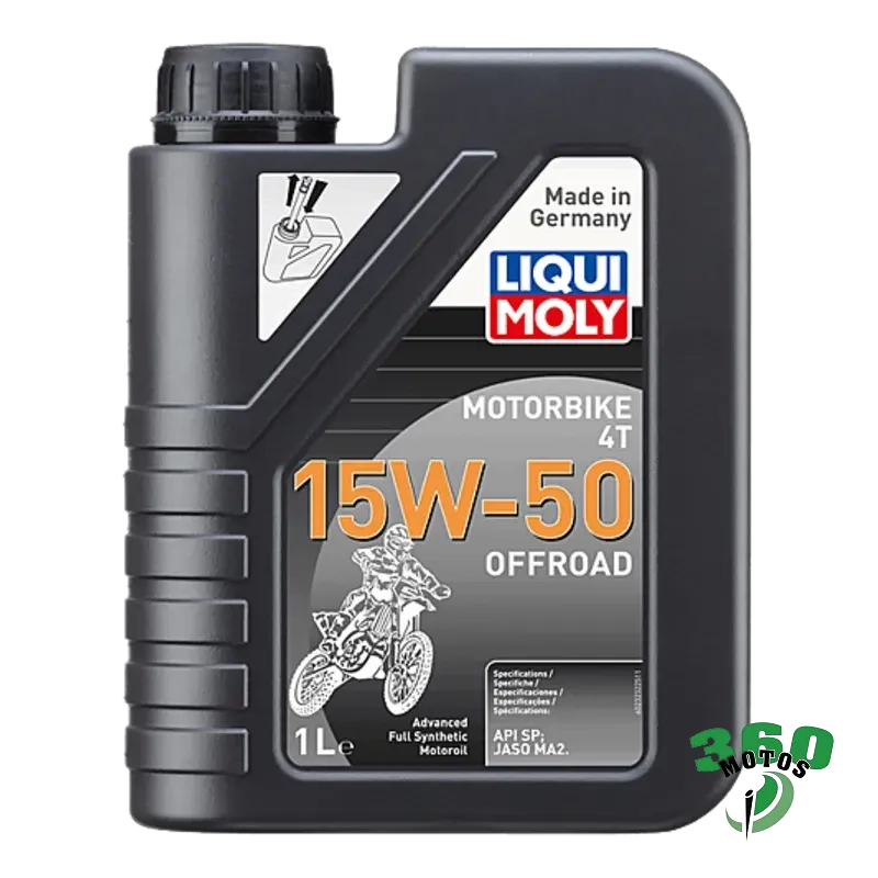 Aceite de motor LIQUI MOLY Advanced Full Synthetic 4T 15W-50 Off-Road - Botella 1L Aceite de motor LIQUI MOLY Advanced Full Synthetic 4T 15W-50 Off-Road - Botella 1L