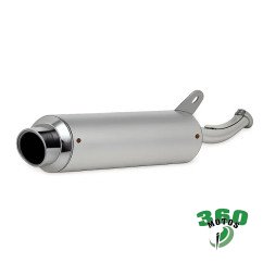 Silencioso Honda XLV 600 TRANSALP Cromo + alluminio Amacal A?A 114 Homologado