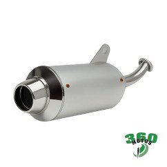 Silencioso Honda XL 600 LM/RM Cromo + alluminio Amacal Ã? 100 Homologado