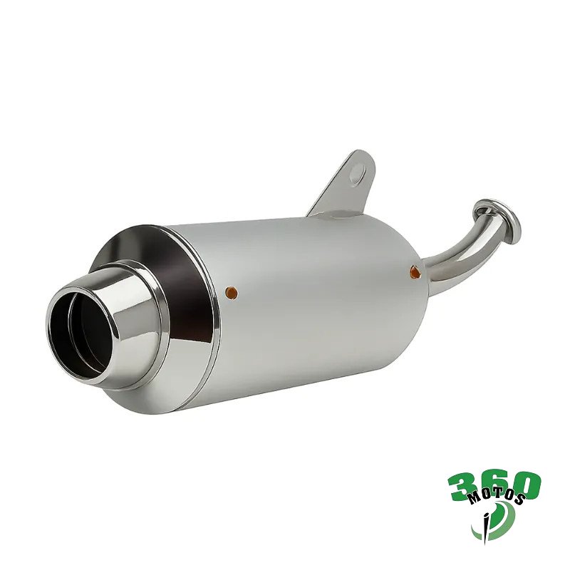 Silencioso Honda XL 600 LM/RM Cromo + alluminio Amacal Ã? 100 Homologado