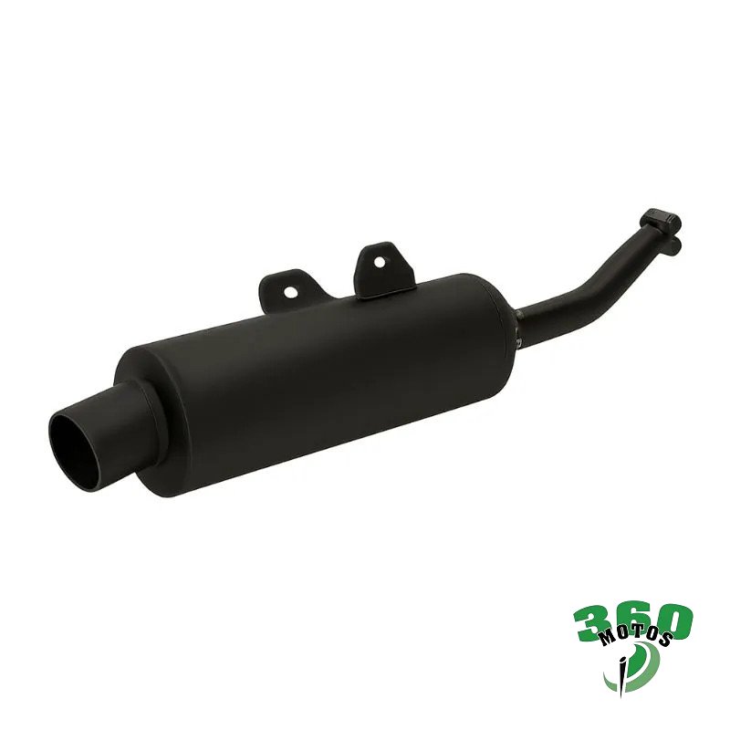 Silencioso Honda XL 250 S (doppio amoritizzatore posteriore) Negro Edr Uso Deportivo