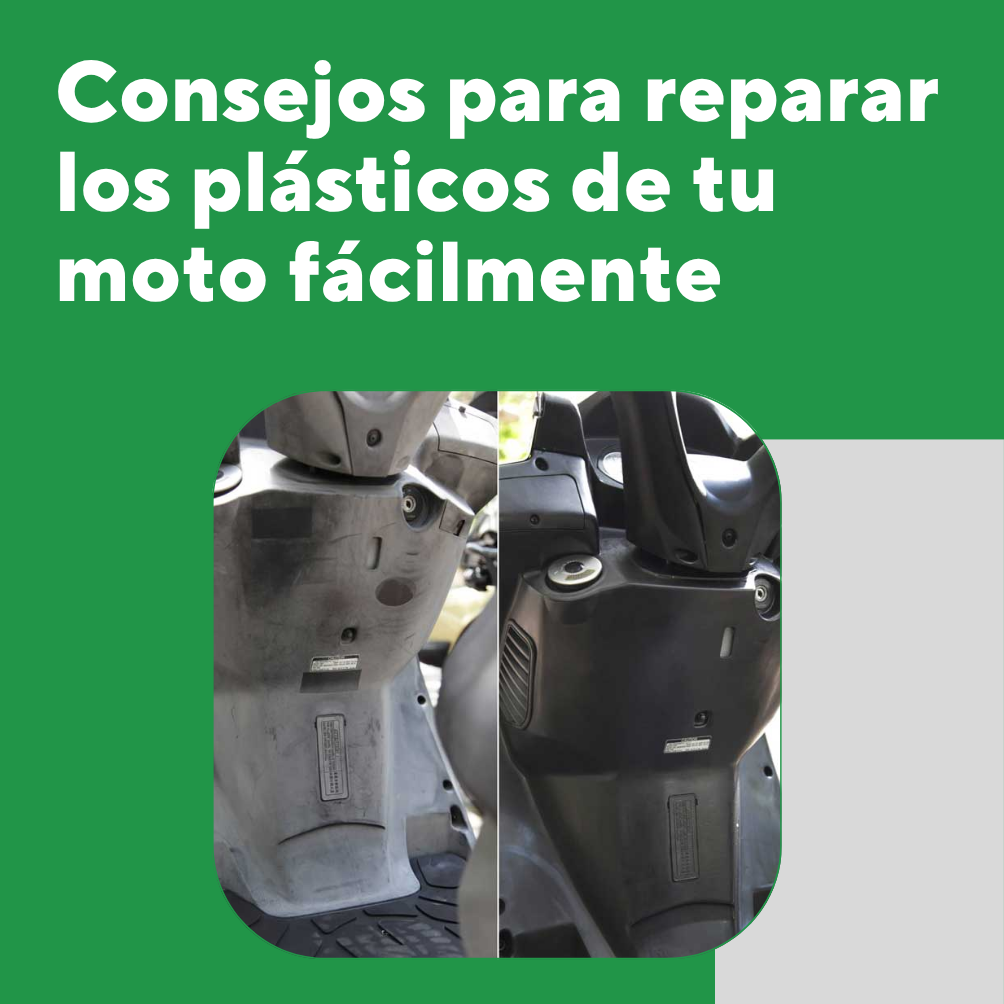 Consejos para reparar los plásticos de tu moto fácilmente
